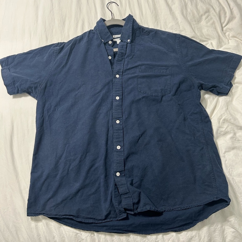 Amazon Essentials Men's Dark Blue Casual Shirt